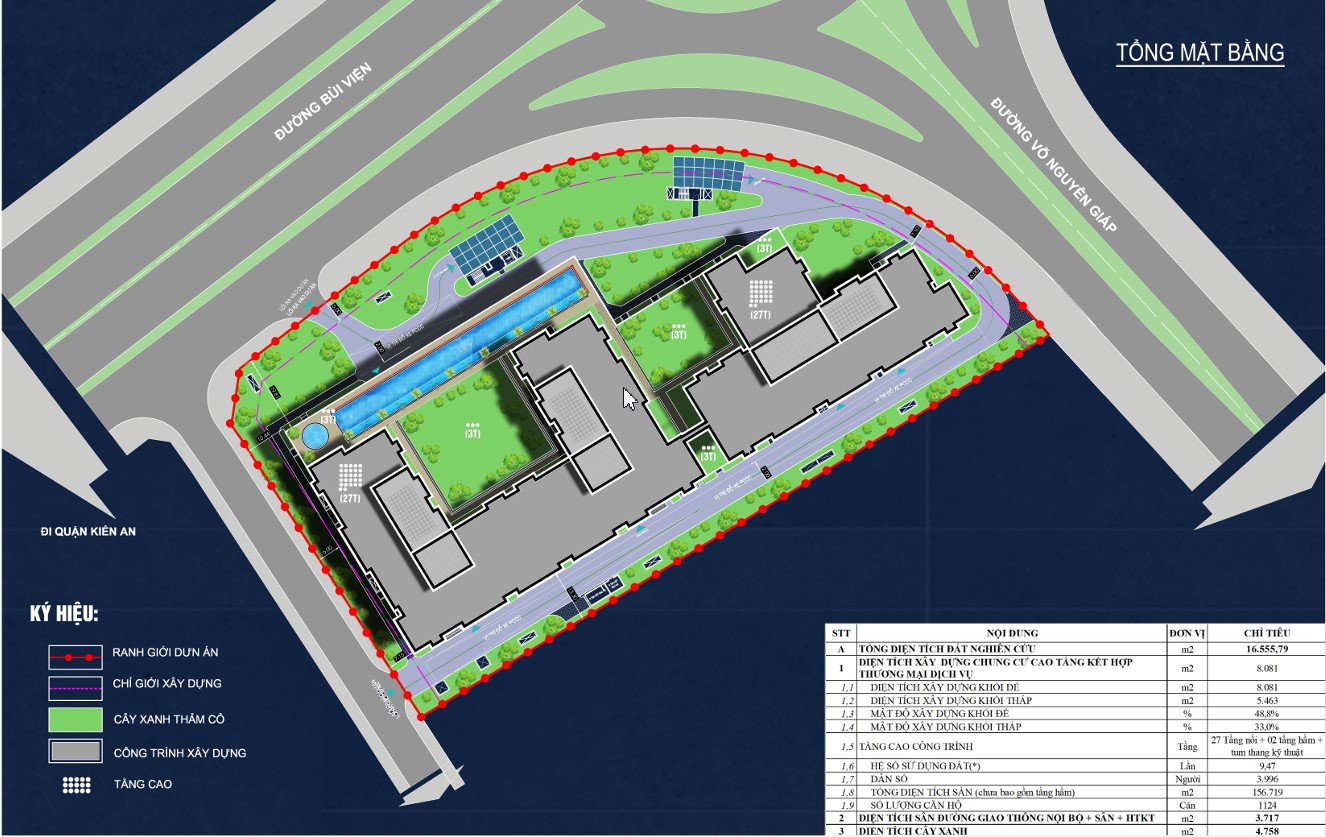 mat bang chung cu harbor crown hai phong